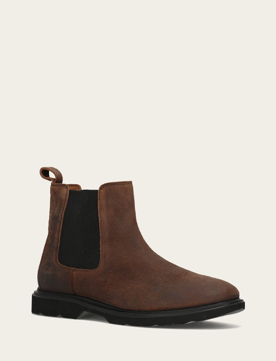 Frye Featured | Men's Dark Walnut Connor Chelsea Boot