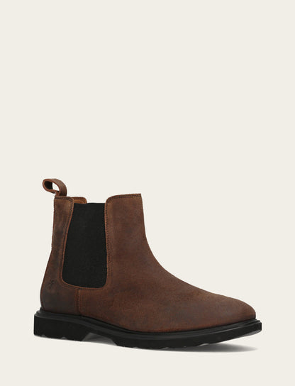 Frye Featured | Men's Dark Walnut Connor Chelsea Boot