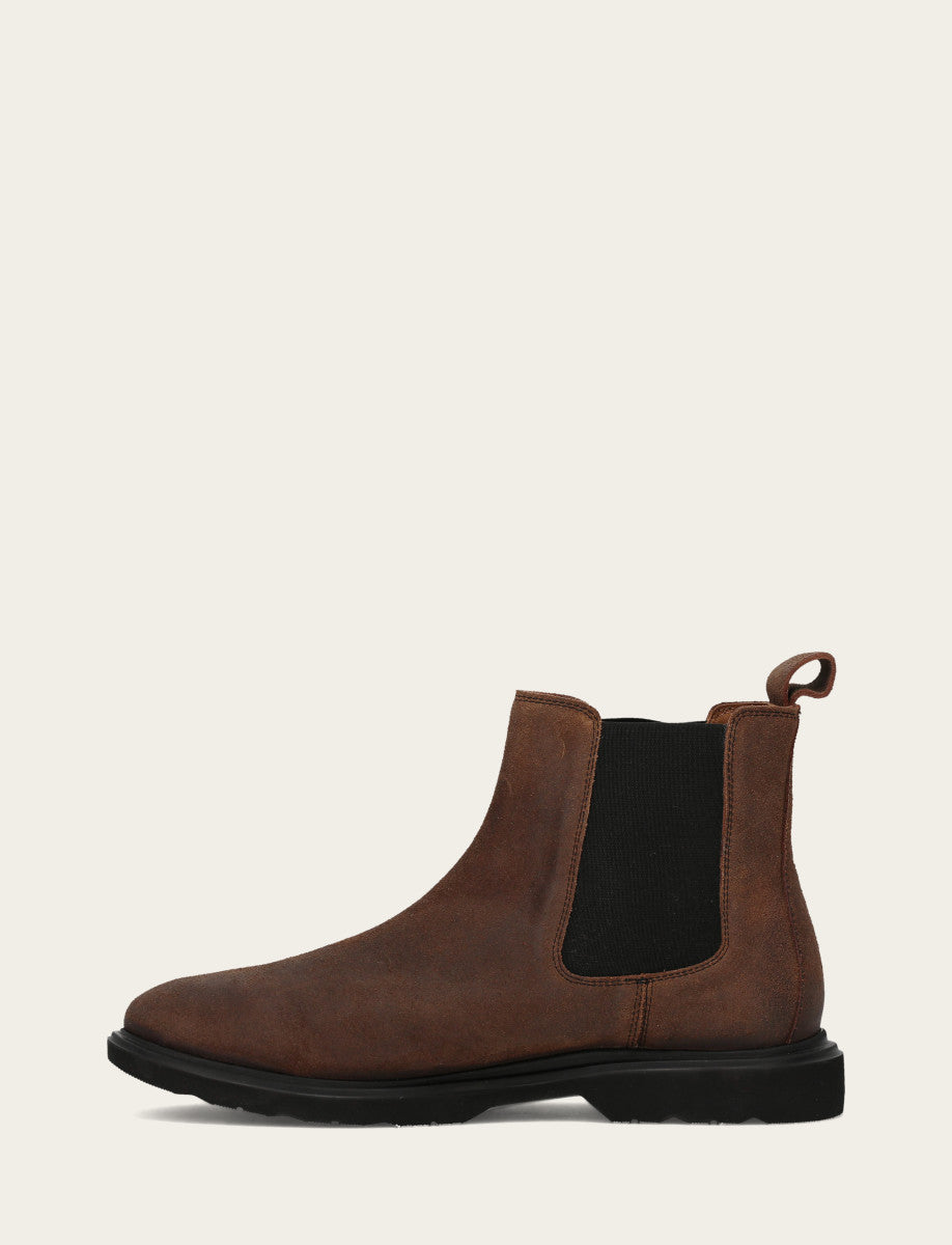 Frye Featured | Men's Dark Walnut Connor Chelsea Boot