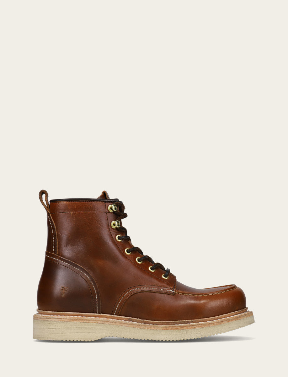 Frye Classic | Men's Saddle Hudson Workboot Wedge Lace Ups