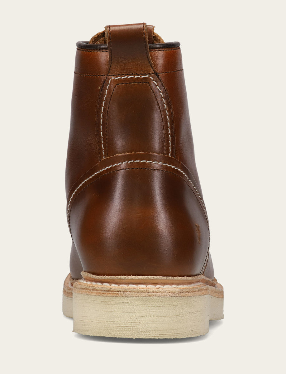 Frye Classic | Men's Saddle Hudson Workboot Wedge Lace Ups