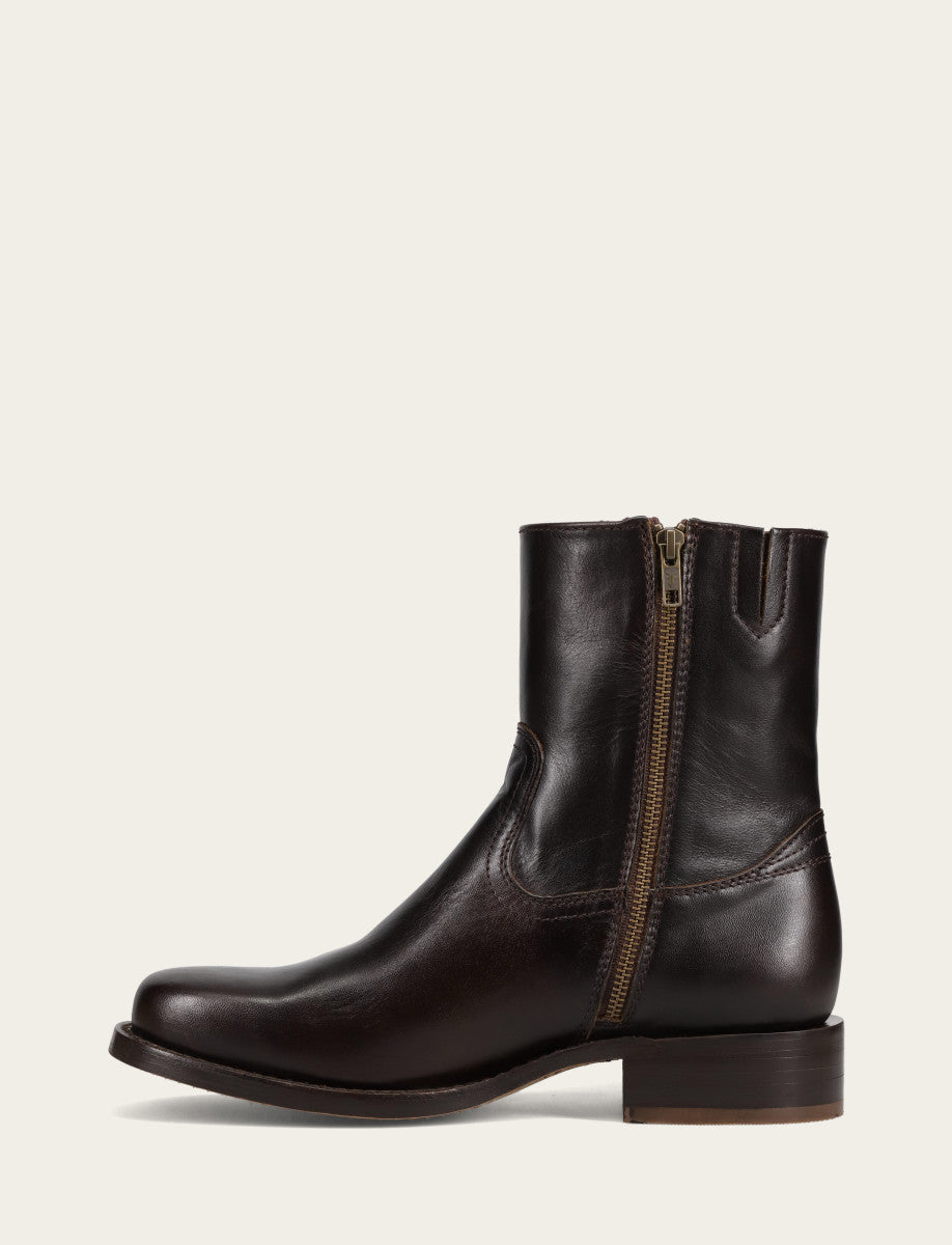 Frye Best Price | Men's Bourbon Campus Inside Zip Boot