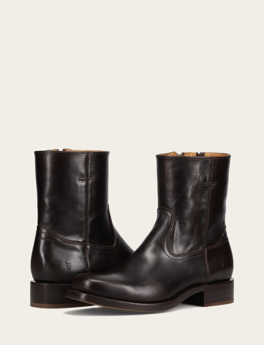 Frye Best Price | Men's Bourbon Campus Inside Zip Boot