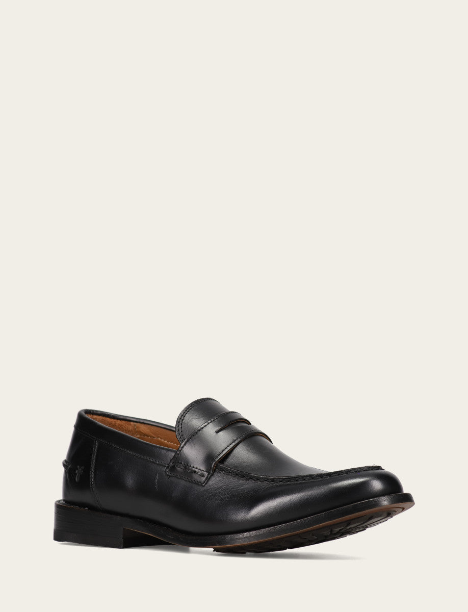 Frye Exclusive | Men's Black Tyler Flex Penny Loafers
