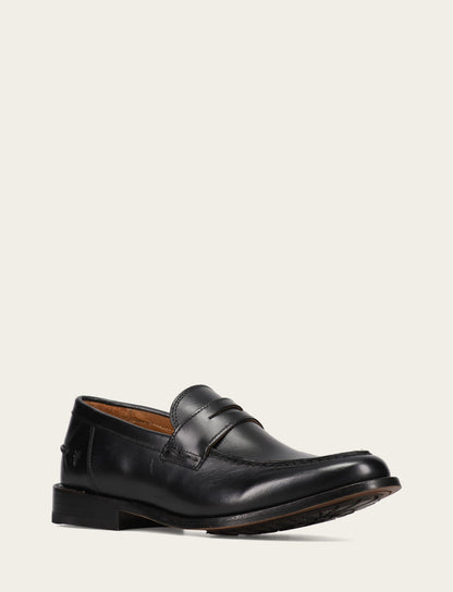 Frye Exclusive | Men's Black Tyler Flex Penny Loafers