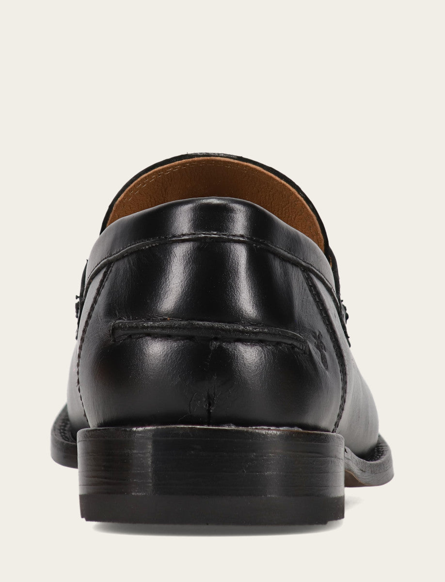 Frye Exclusive | Men's Black Tyler Flex Penny Loafers