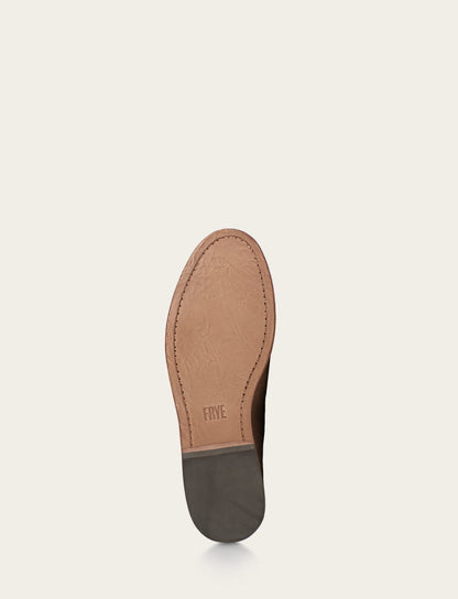 Frye Smart Buy | Men's Ash Waxed Suede Chris Venetian Loafers