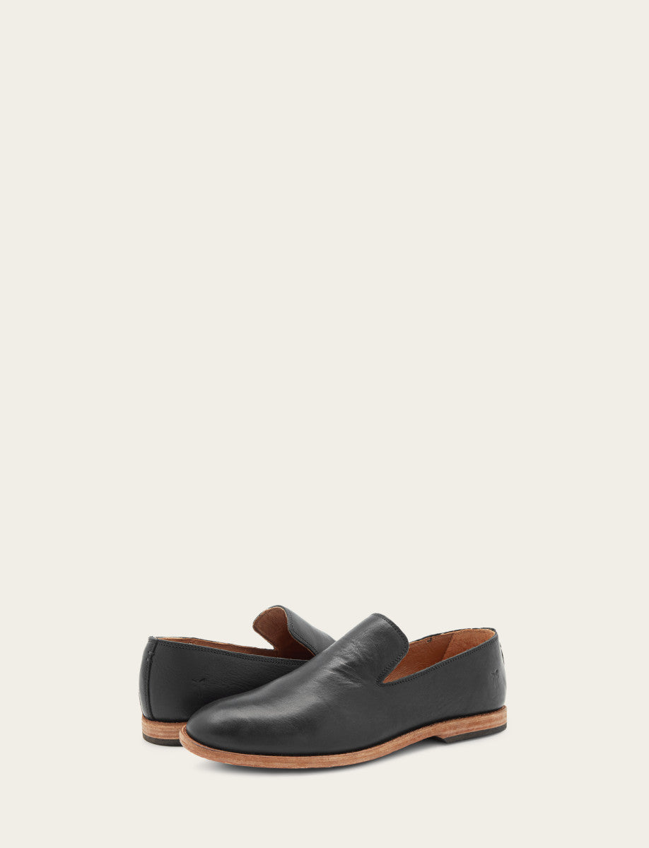 Frye Latest | Men's Black Chris Venetian Loafers