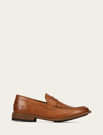 Frye Top Pick | Men's Caramel Tyler Flex Penny Loafers