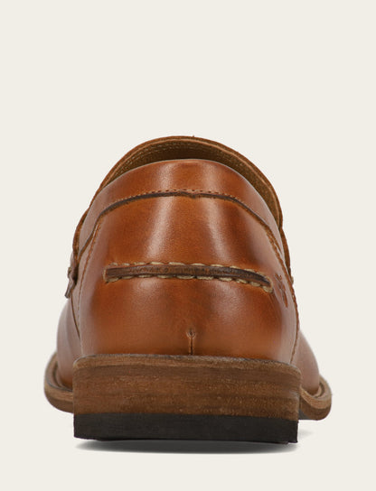 Frye Top Pick | Men's Caramel Tyler Flex Penny Loafers