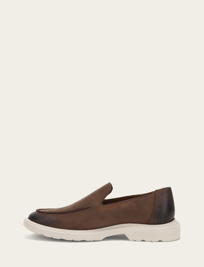 Frye Classic | Men's Chocolate Connor Venetian Loafers
