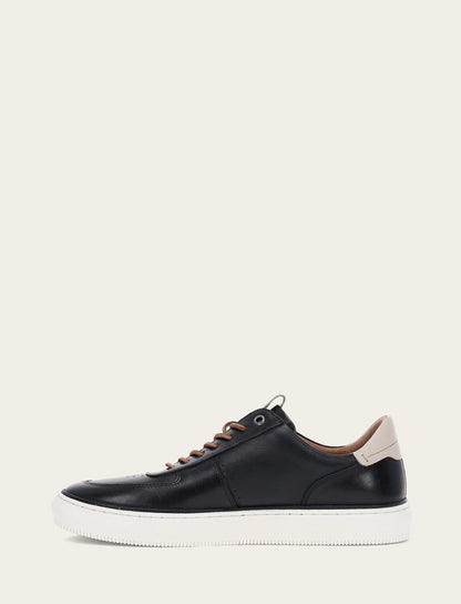 Frye Hot Sale | Men's Black Astor Low Lace Court Sneakers