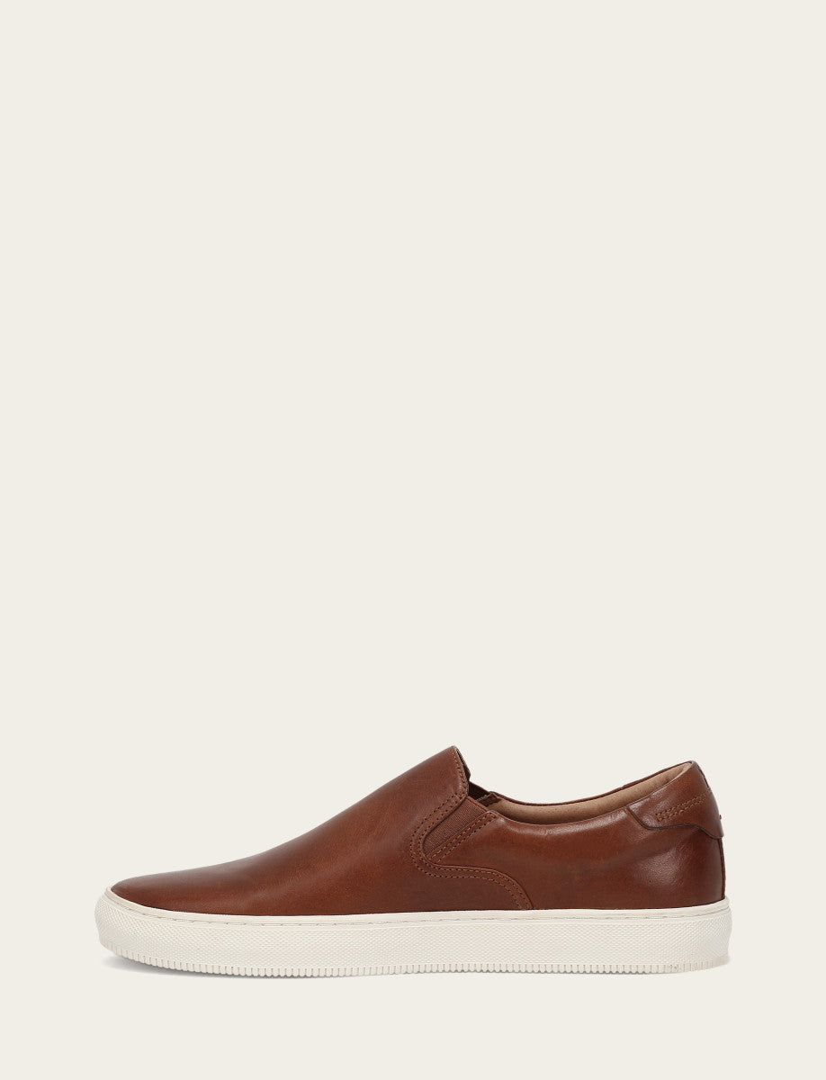 Frye Signature | Men's Caramel Astor Gore Slip On Sneakers