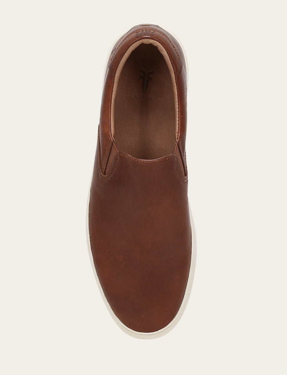Frye Signature | Men's Caramel Astor Gore Slip On Sneakers