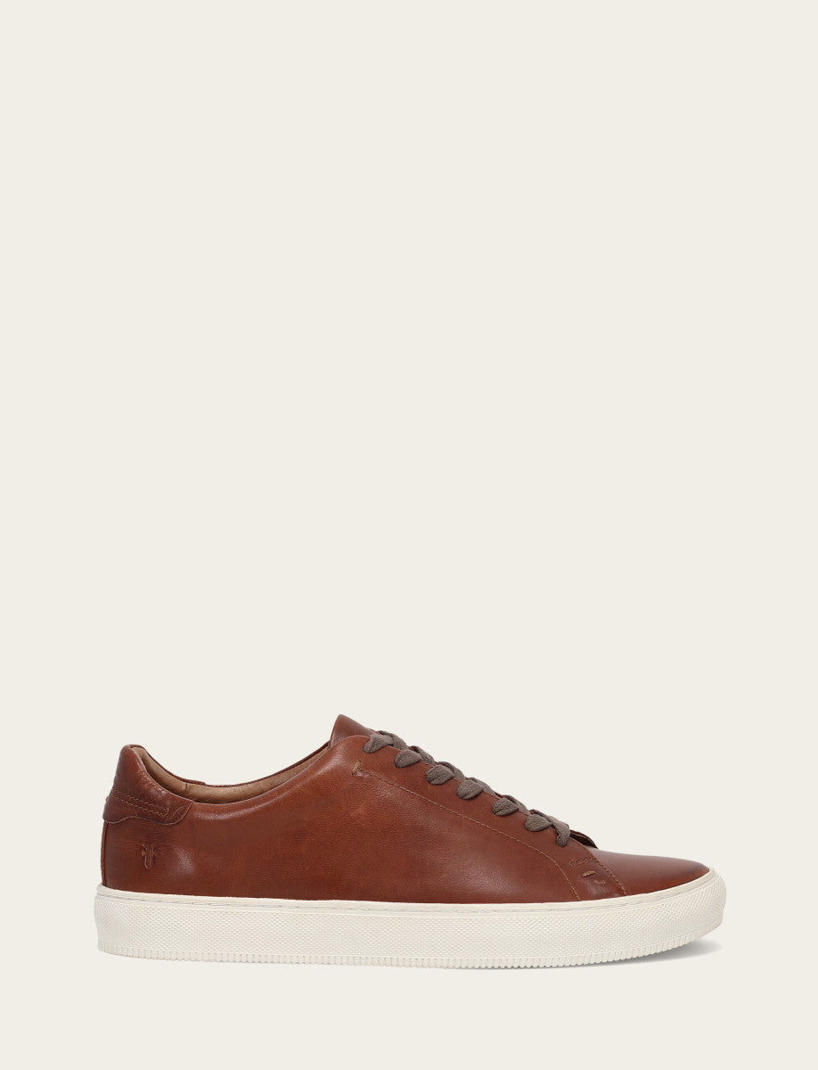 Frye Recommended | Men's Caramel Astor Low Lace Slip On Sneakers