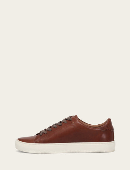 Frye Recommended | Men's Caramel Astor Low Lace Slip On Sneakers