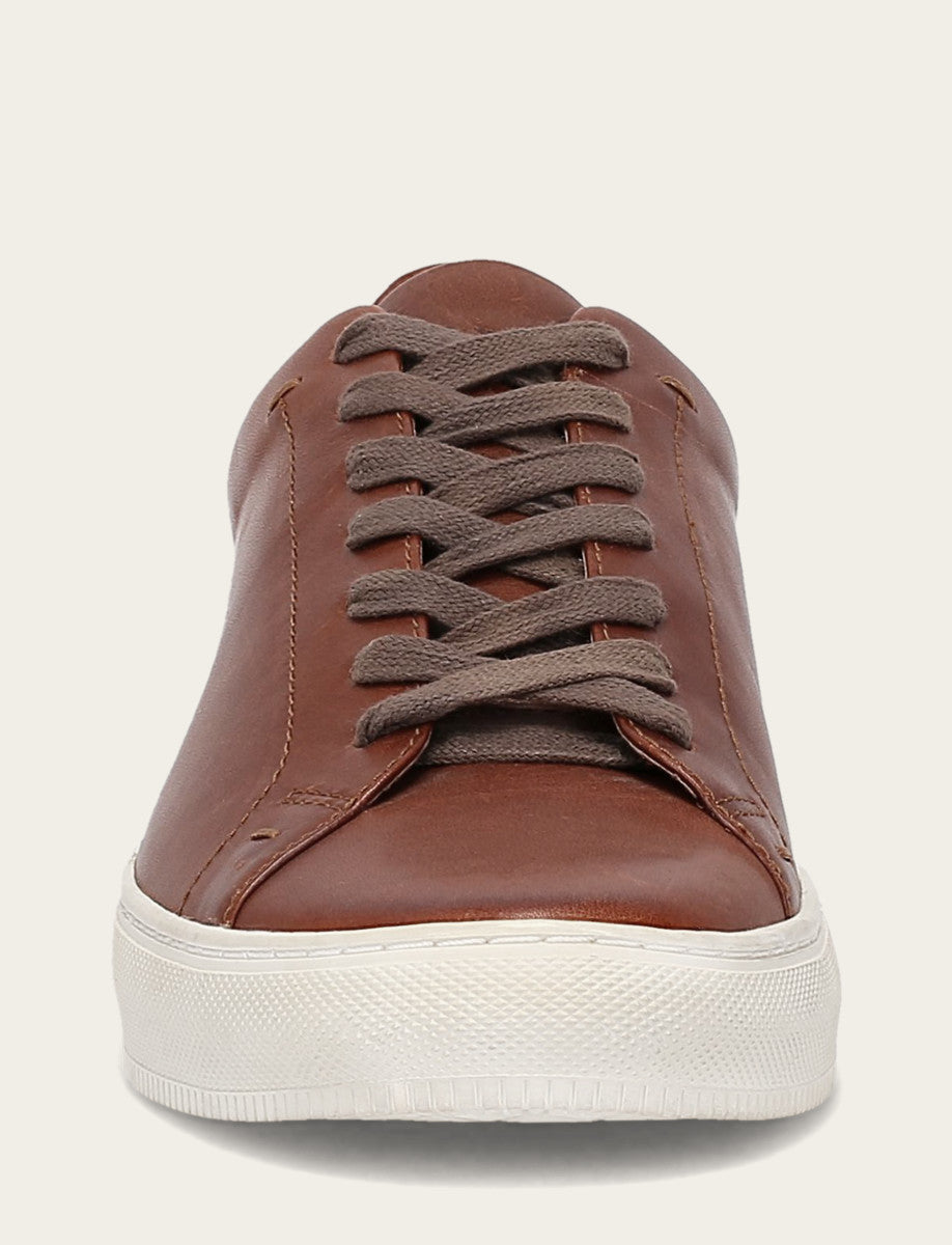 Frye Recommended | Men's Caramel Astor Low Lace Slip On Sneakers