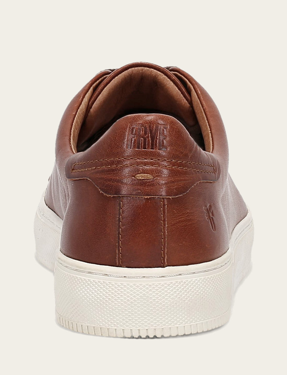 Frye Recommended | Men's Caramel Astor Low Lace Slip On Sneakers