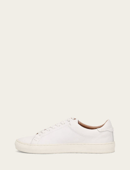 Frye Essential | Men's White Astor Low Lace Slip On Sneakers