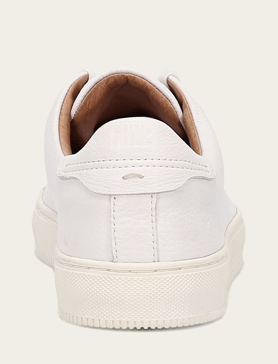 Frye Essential | Men's White Astor Low Lace Slip On Sneakers