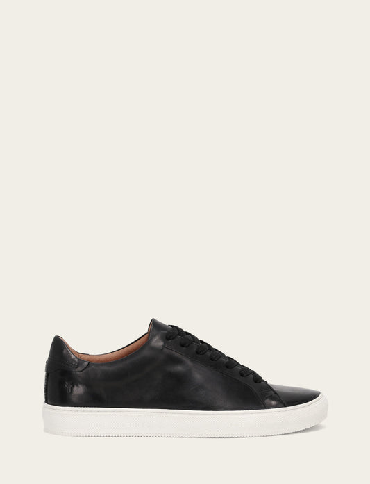 Frye Special Offer | Men's Black Astor Low Lace Slip On Sneakers