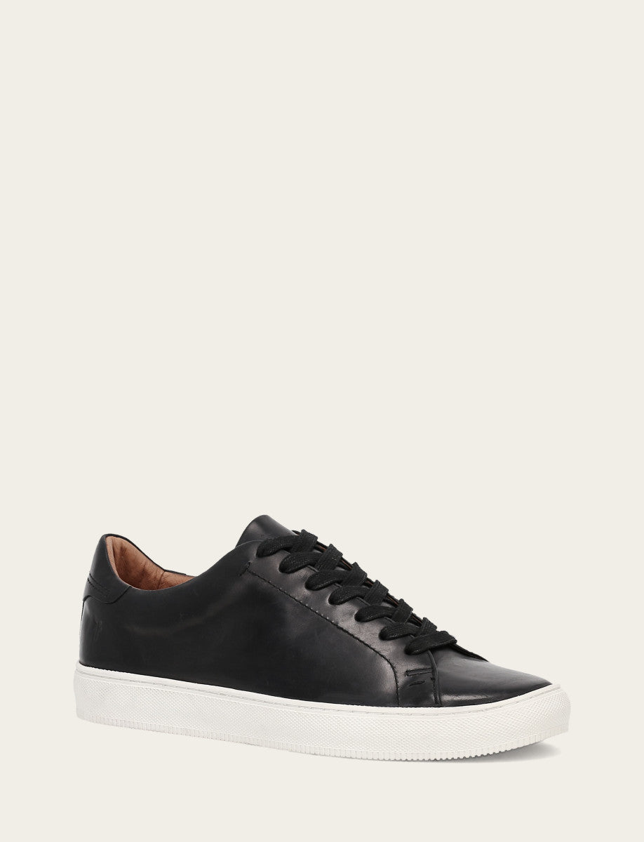 Frye Special Offer | Men's Black Astor Low Lace Slip On Sneakers