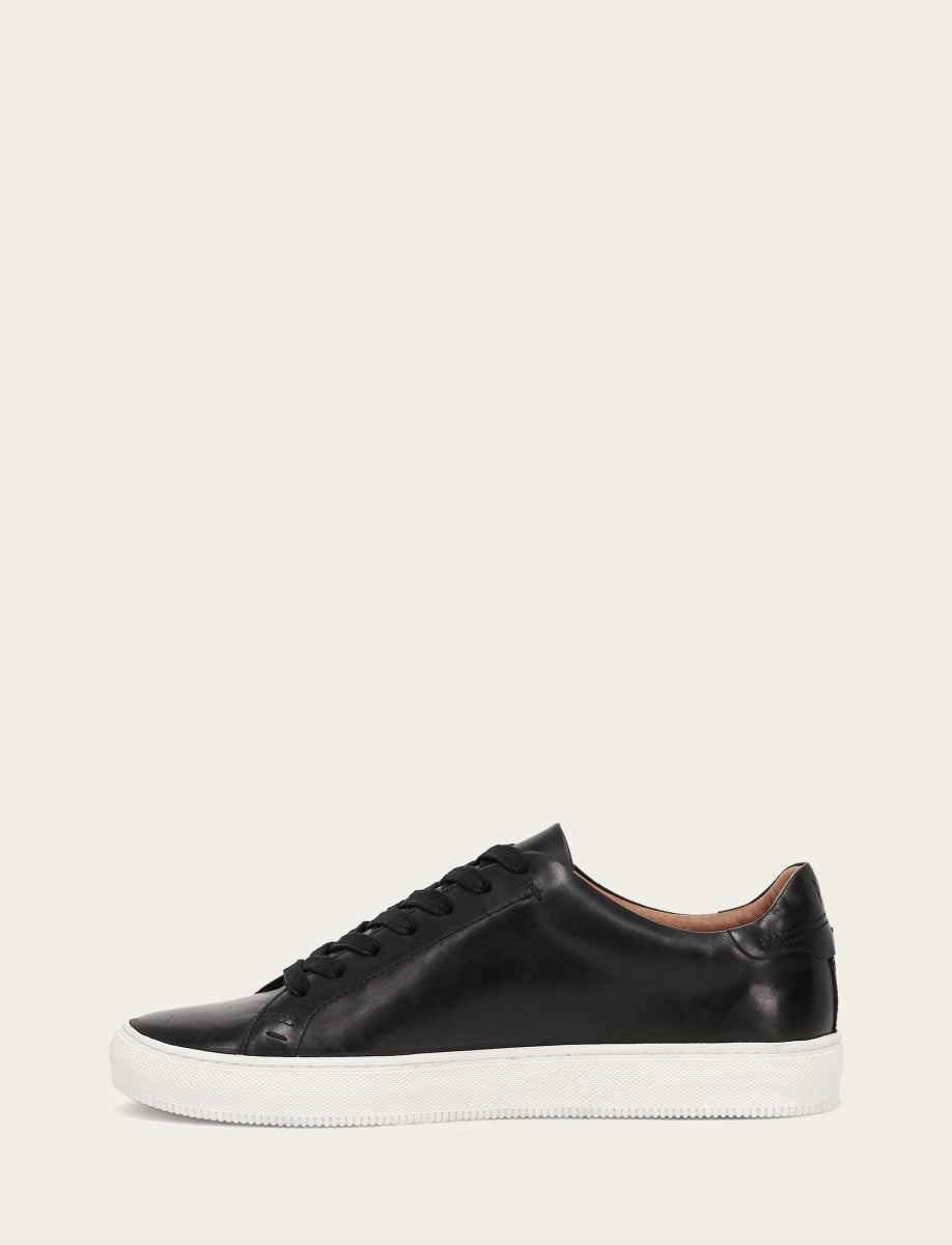 Frye Special Offer | Men's Black Astor Low Lace Slip On Sneakers