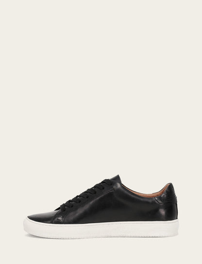 Frye Special Offer | Men's Black Astor Low Lace Slip On Sneakers
