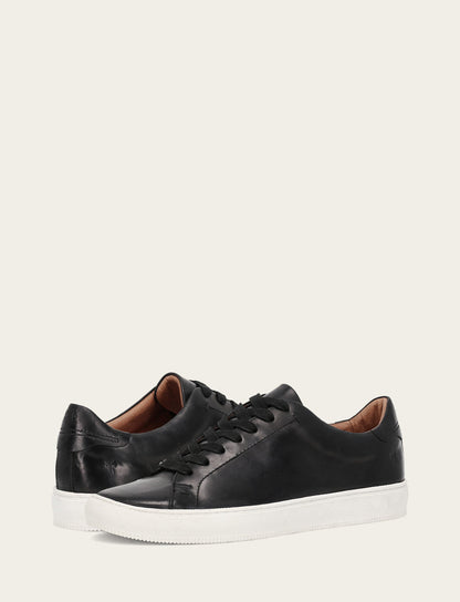 Frye Special Offer | Men's Black Astor Low Lace Slip On Sneakers