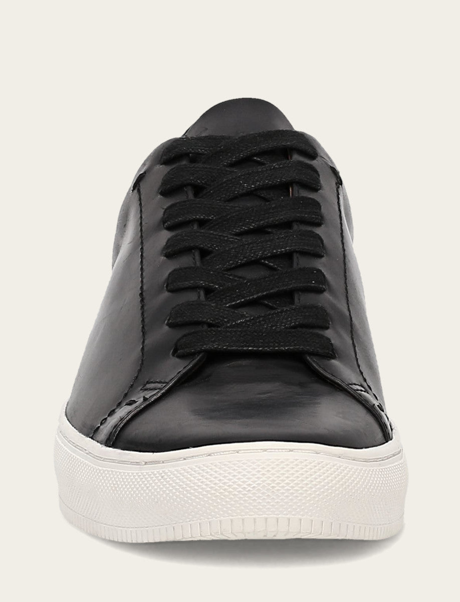 Frye Special Offer | Men's Black Astor Low Lace Slip On Sneakers