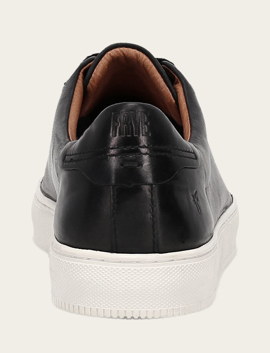 Frye Special Offer | Men's Black Astor Low Lace Slip On Sneakers