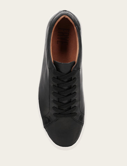 Frye Special Offer | Men's Black Astor Low Lace Slip On Sneakers