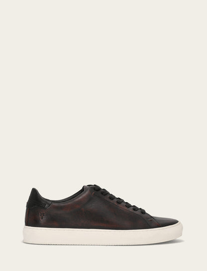 Frye Smart Buy | Men's Antiqued Black Astor Low Lace Slip On Sneakers