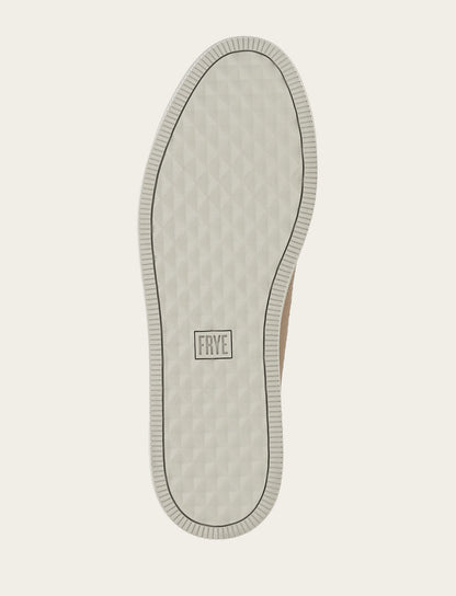 Frye Discount | Men's Khaki Astor Cap Toe Low Lace Sneakers