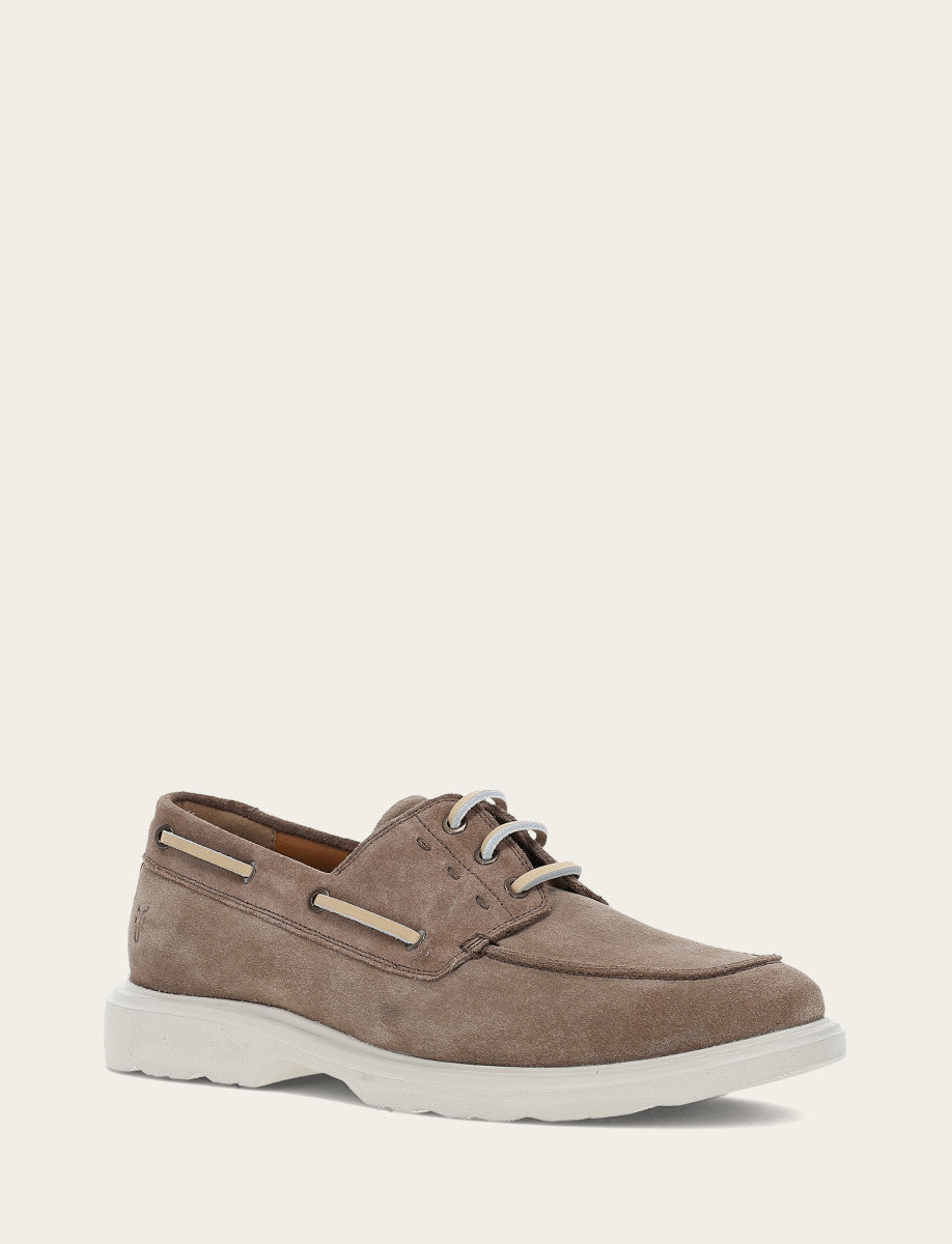 Frye Classic | Men's Driftwood Connor Boat Shoe