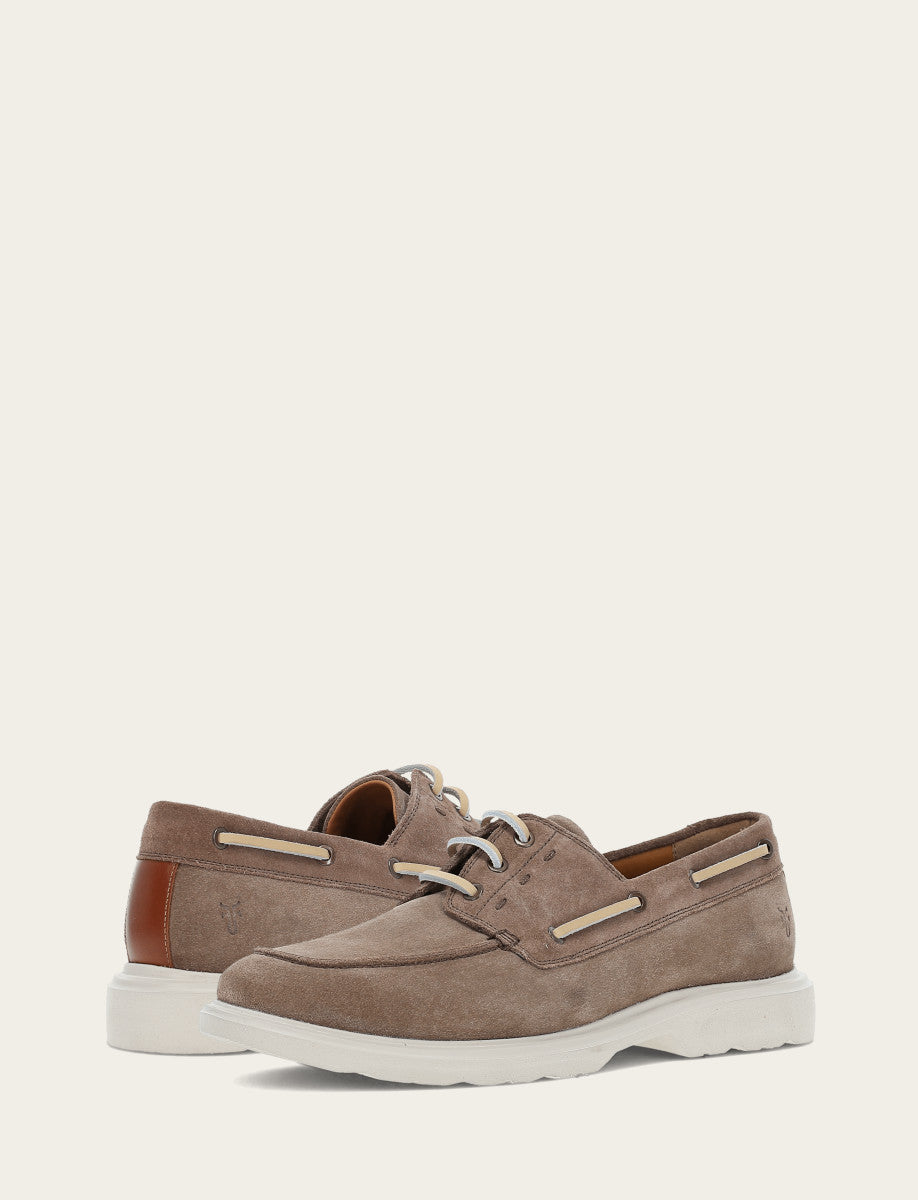 Frye Classic | Men's Driftwood Connor Boat Shoe