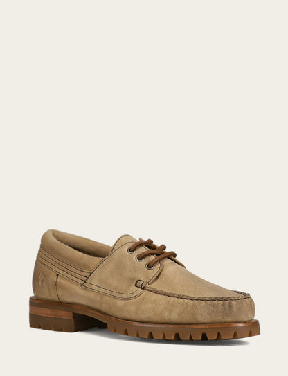 Frye Classic | Men's Desert Hudson Campmoc Lug Loafers