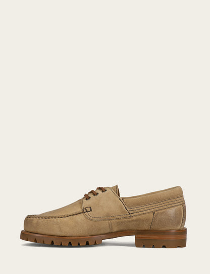 Frye Classic | Men's Desert Hudson Campmoc Lug Loafers