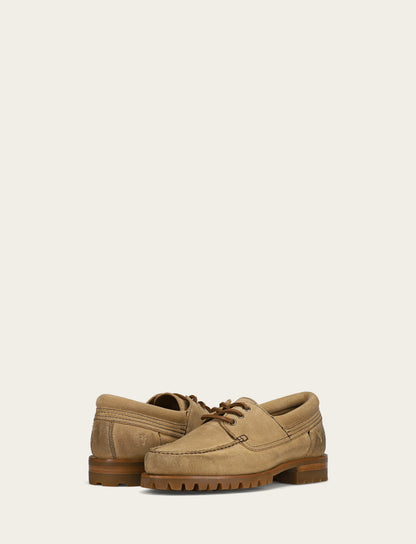 Frye Classic | Men's Desert Hudson Campmoc Lug Loafers