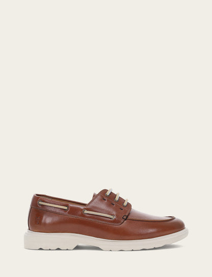 Frye Smart Buy | Men's Caramel Connor Boat Shoe