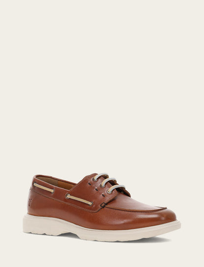 Frye Smart Buy | Men's Caramel Connor Boat Shoe