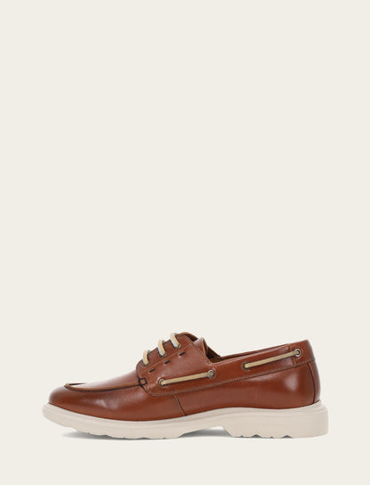 Frye Smart Buy | Men's Caramel Connor Boat Shoe