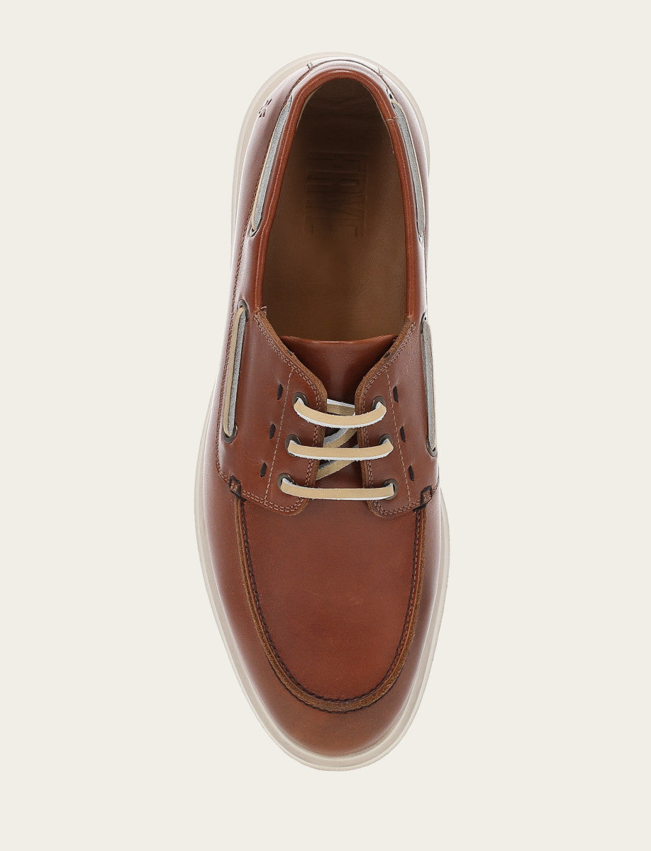Frye Smart Buy | Men's Caramel Connor Boat Shoe