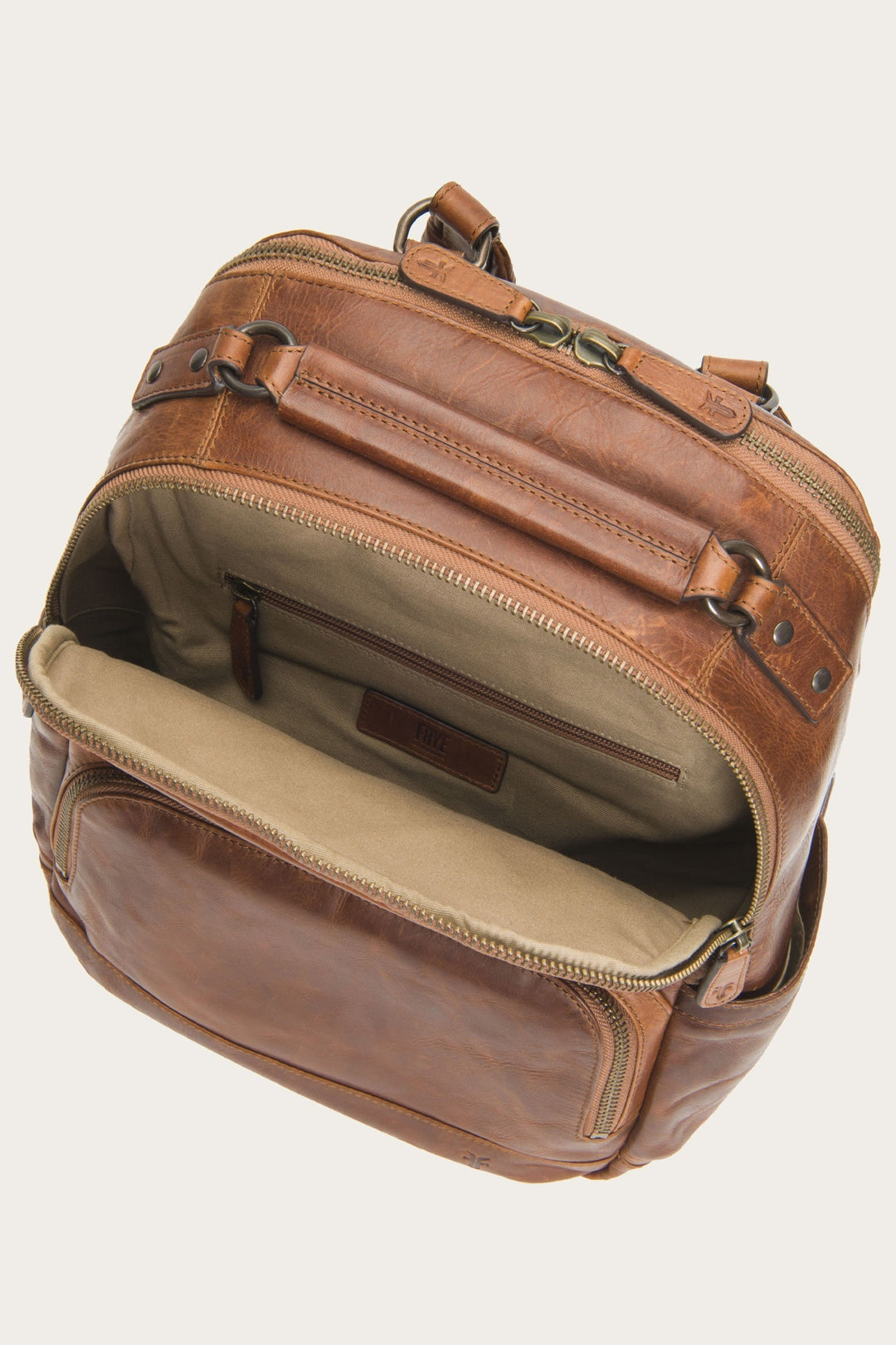 Frye Best Price | Logan Cognac Backpack