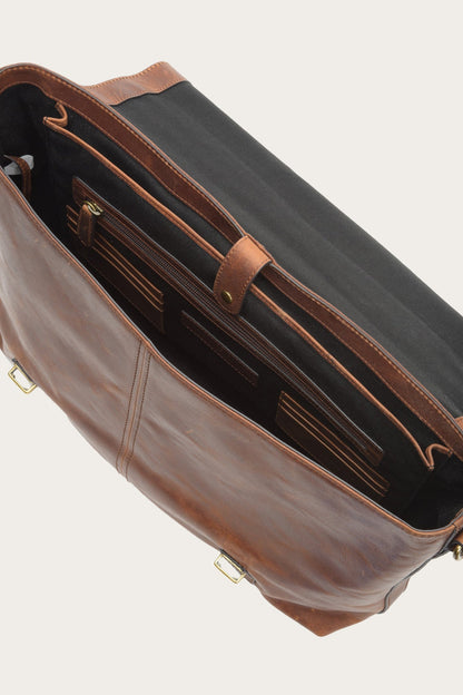 Frye Top Pick | Logan Cognac Top Handle
