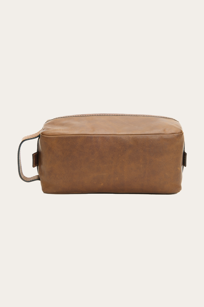 Frye Customer Favorite | Logan Large Travel Dopp in Dark Brown