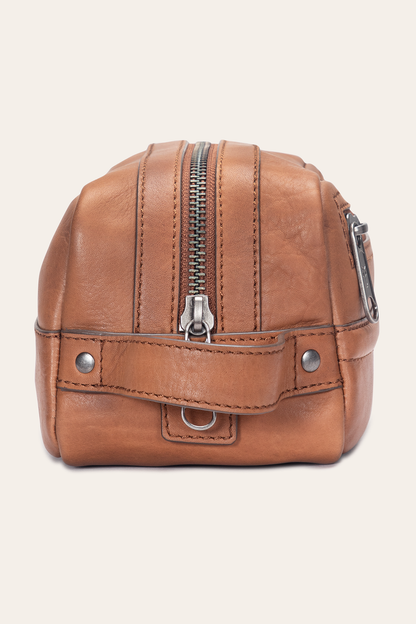 Frye Special Offer | Nash Cognac Dopp Kit