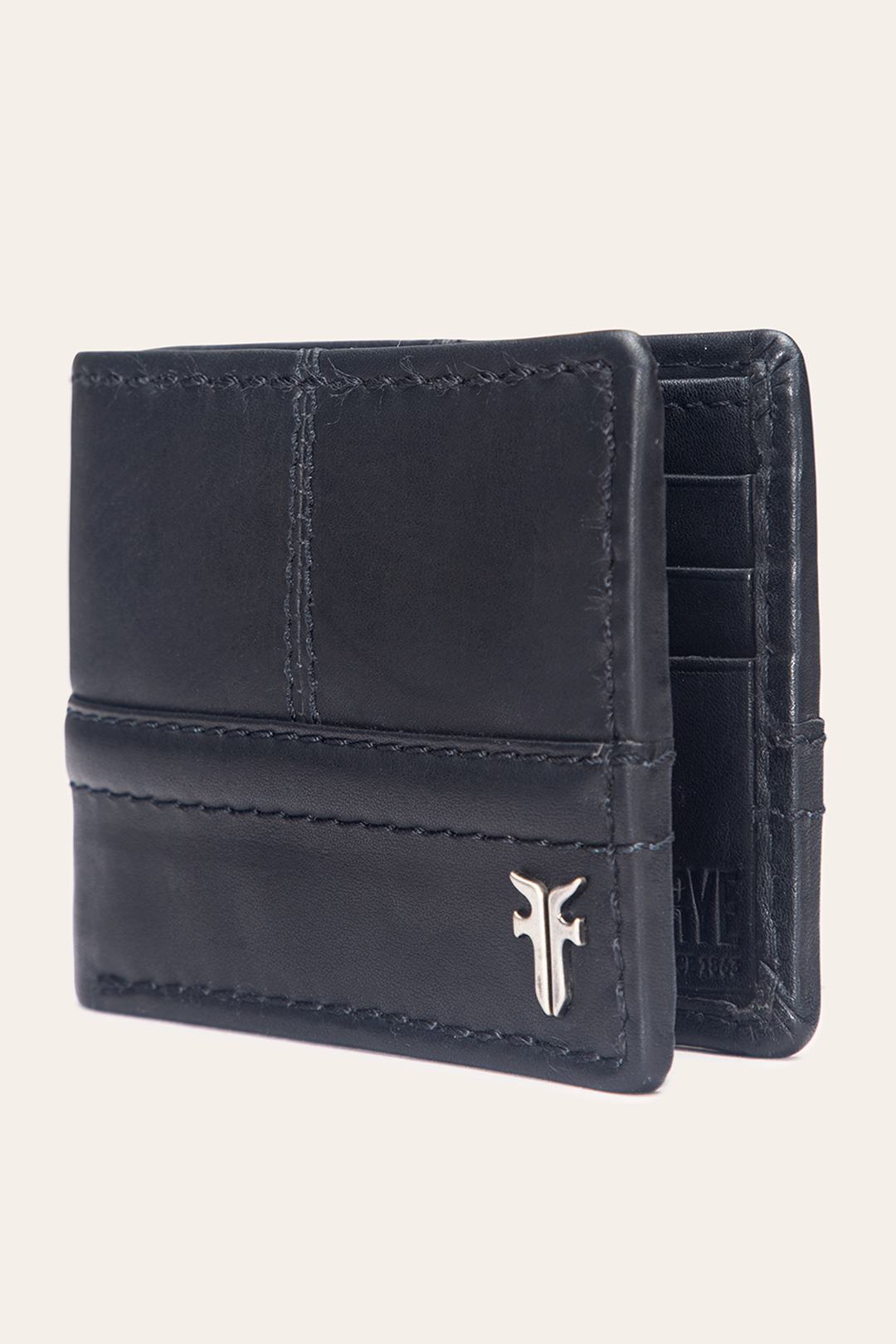 Frye Special Offer | Nash Black Bifold With Foldout Cc