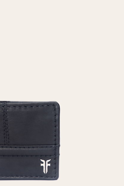 Frye Special Offer | Nash Black Bifold With Foldout Cc