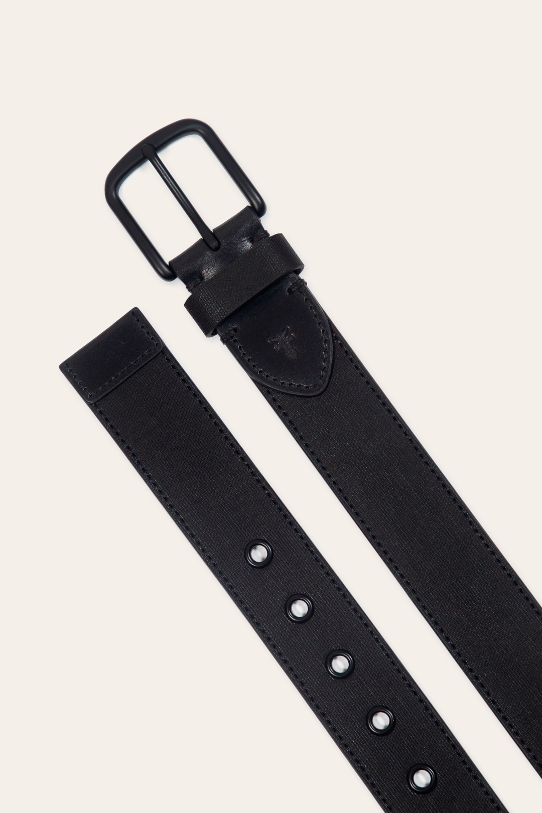 Frye Best Seller | Men’s Black 38mm Coated Canvas Belt